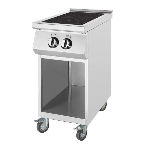 Buffalo Freestanding Double Zone Induction Hob 2 x 3.5kW Single Phase