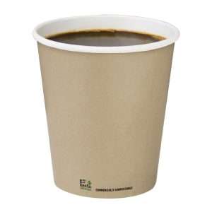 Fiesta Compostable Coffee Cups Single Wall 340ml / 12oz (Pack of 1000) 4 Fiesta Compostable Coffee Cups Single Wall 340ml / 12oz (Pack of 1000)