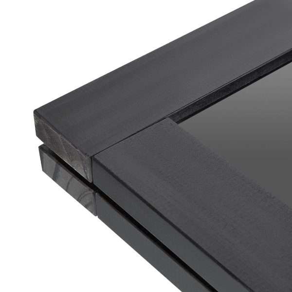 Olympia Pavement Board Black Wooden Frame 700x1200mm