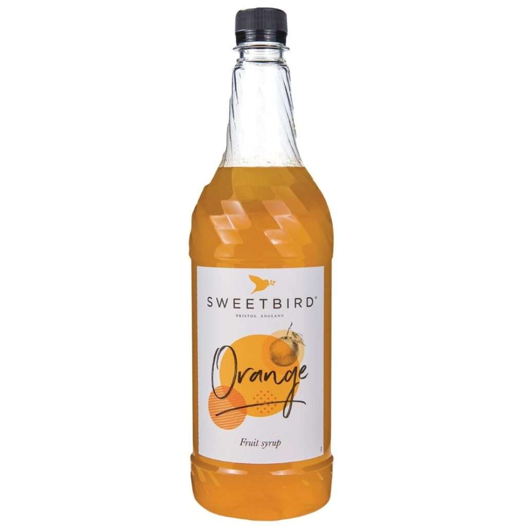Sweetbird Orange Fruit Syrup 1Ltr