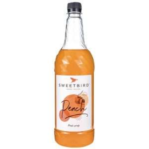 Sweetbird Peach Fruit Syrup 1Ltr