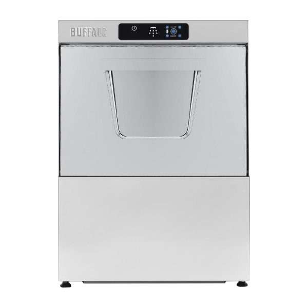 Buffalo Digital Undercounter Dishwasher 500mm Basket 2.9kW Single Phase