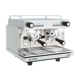 Crem EX2 2 Group Compact Traditional Espresso Machine Light Grey