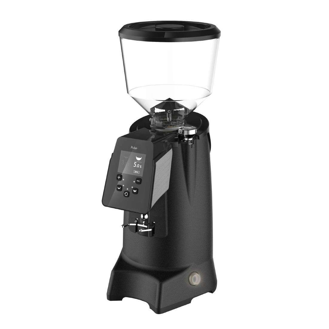 dm268_npi23 Crem Pulse 75 On Demand High Speed Coffee Grinder Black