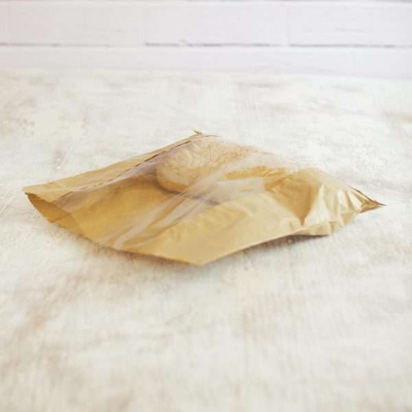 Vegware Compostable Kraft Sandwich Bags With PLA Window Large (Pack of 1000)