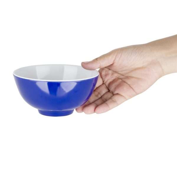 Olympia Kristallon Gala Melamine Bowls Blue 125mm (Pack of 6)