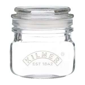Kilner Square Push Top Jars 250ml (Pack 3)