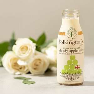 Folkington’s Juices Apple Glass Bottle 250ml (Pack of 12)