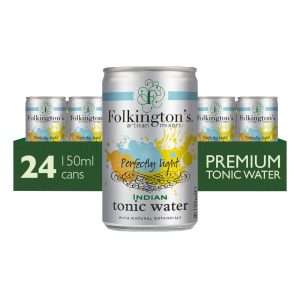 Folkington’s Indian Light Tonic Water Can 150ml (Pack of 24)