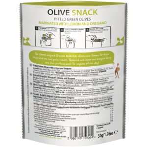 Mr Filbert’s Green Olives Lemon & Oregano 50g (Pack of 12)