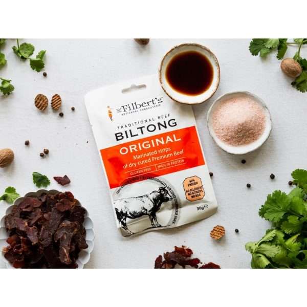Mr Filbert’s Original Biltong 30g (Pack of 20)