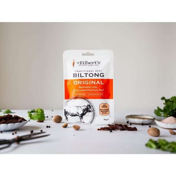 Mr Filbert’s Original Biltong 30g (Pack of 20)