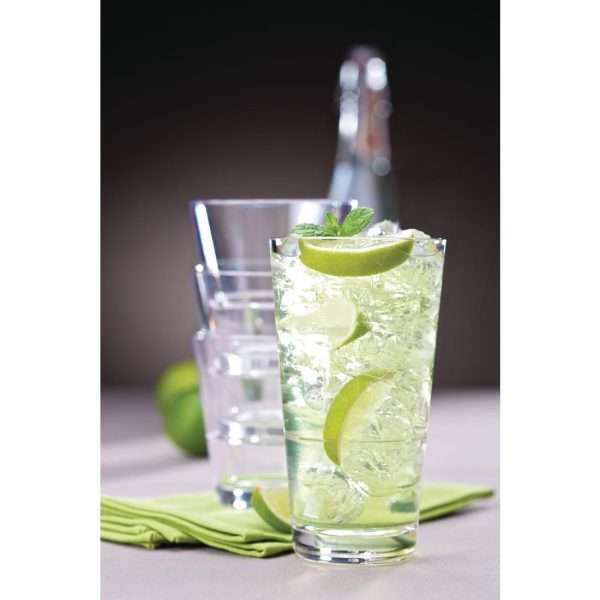 Utopia Venture Stacking Half Pint Glasses 290ml CA Stamped (Pack of 12)