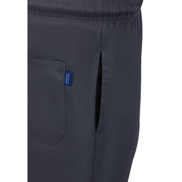 Whites Vegas Chefs Trousers Charcoal Size L