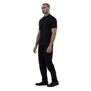 Southside Harlem Short Sleeve Chef Jacket Black Size L