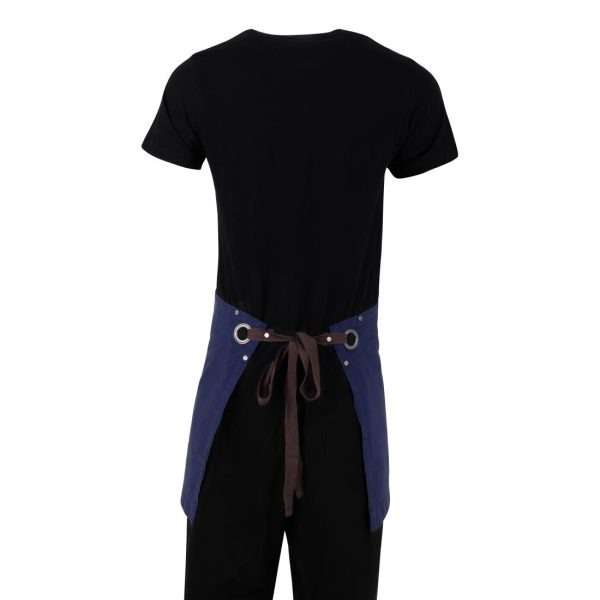 Southside Cotton Canvas Waist Apron Navy