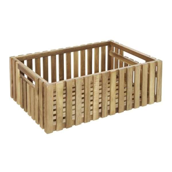 Olympia Acacia Medium Storage Box 356x255mm