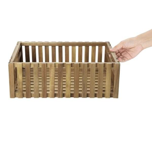Olympia Acacia Medium Storage Box 356x255mm