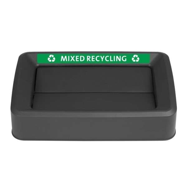 Jantex 60/80Ltr Slim Bin Lid Black