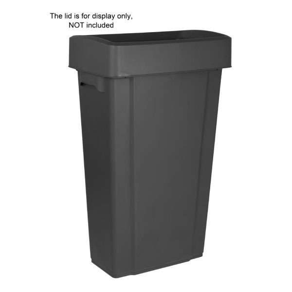 Jantex Slim Bin 80Ltr Black