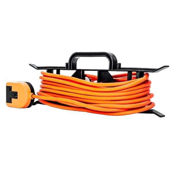 Status Heavy Duty Extention Socket Lead with Orange Plug 10m
