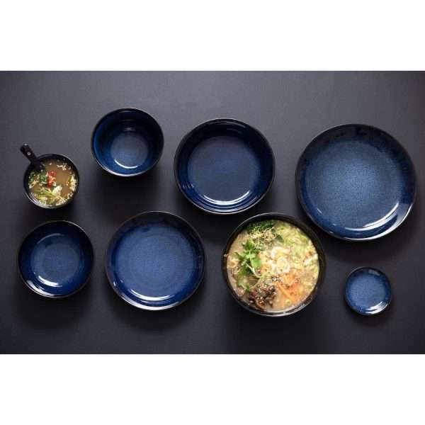 Olympia Luna Midnight Blue Footed Bowls 150mm (Pack of 6)