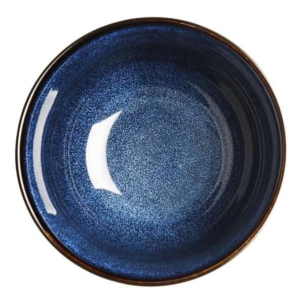 Olympia Luna Midnight Blue Footed Bowls 150mm (Pack of 6)