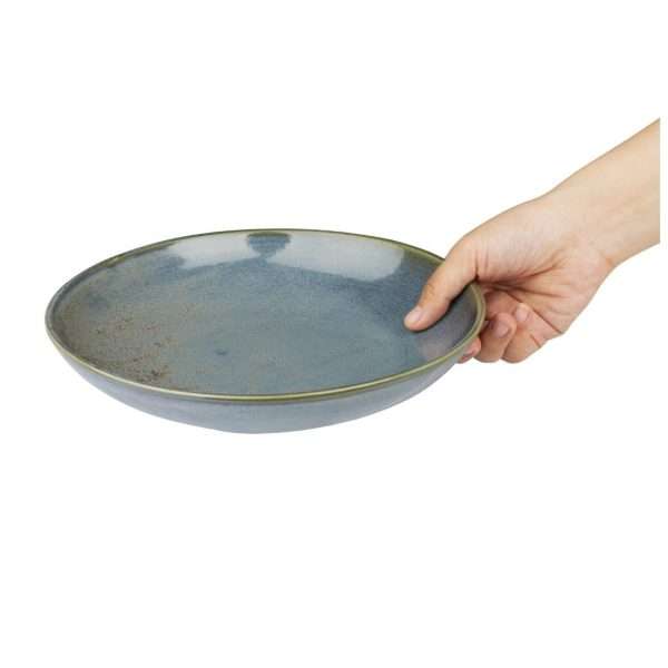 Olympia Ember Blue Low Coupe Bowls 230mm (Pack of 4)
