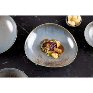 Olympia Ember Blue Coupe Bowls 200mm (Pack of 4)