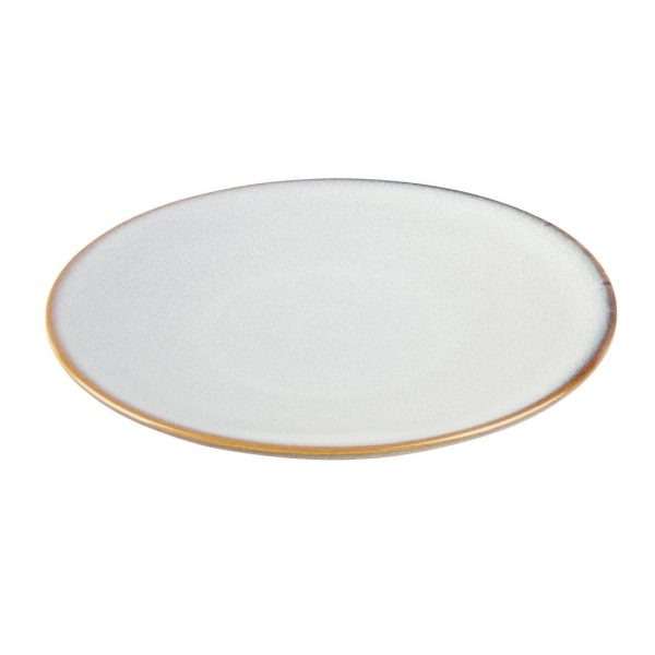 Olympia Drift Grey Plain Coupe Plates 230mm (Pack of 6)