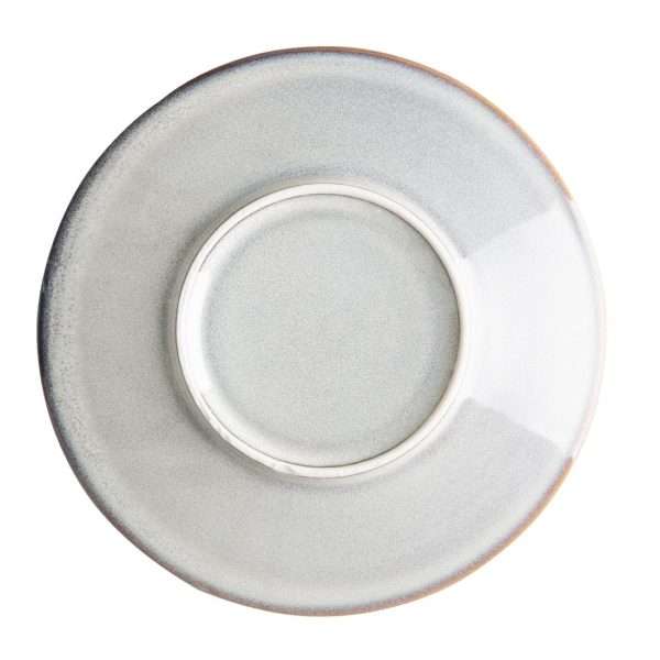 Olympia Drift Grey Plain Coupe Plates 230mm (Pack of 6)