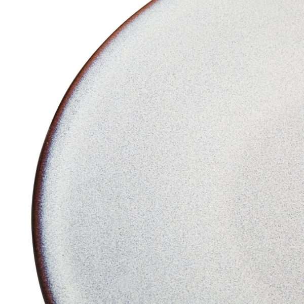 Olympia Drift Grey Plain Coupe Plates 230mm (Pack of 6)
