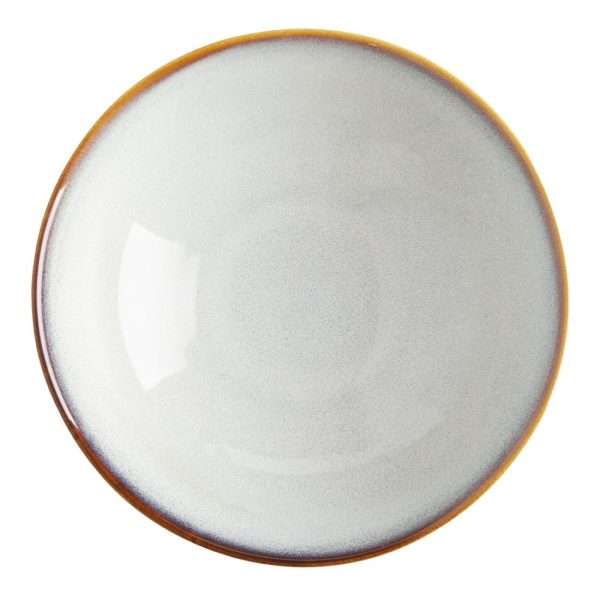 Olympia Drift Grey Plain Coupe Bowls 205mm (Pack of 4)