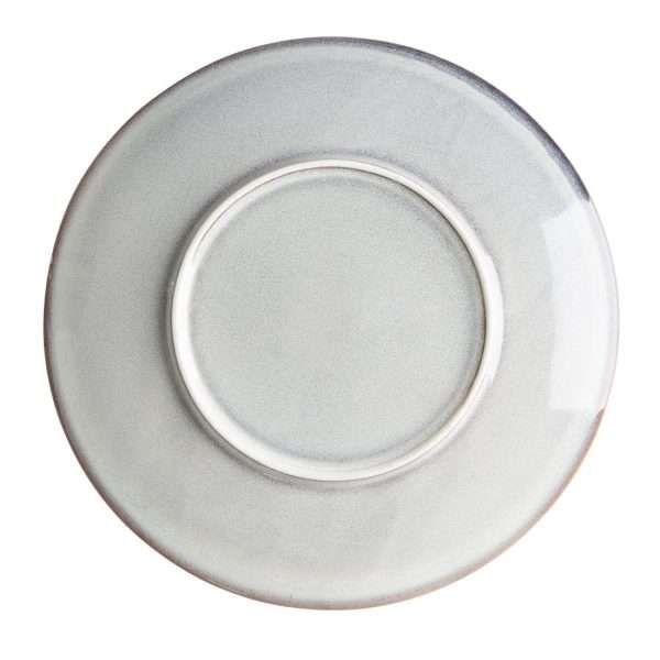Olympia Drift Grey Embossed Coupe Plates 280mm (Pack of 4)