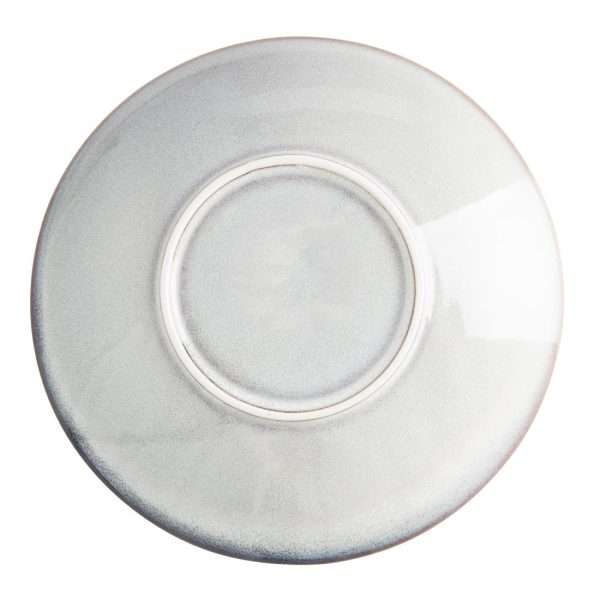 Olympia Drift Grey Embossed Coupe Low Bowls 260mm (Pack of 4)