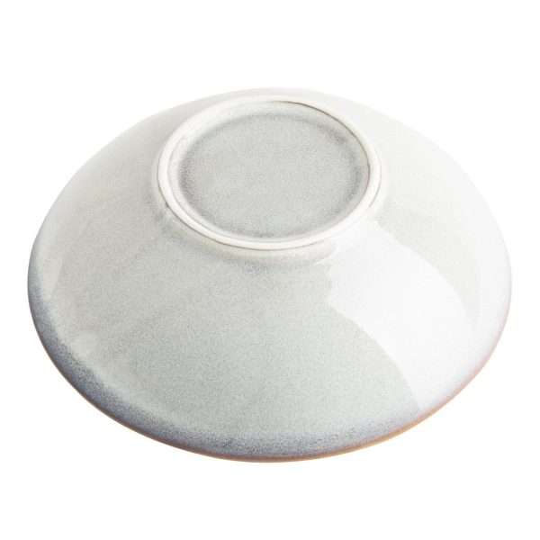Olympia Drift Grey Embossed Coupe Bowls 205mm (Pack of 4)