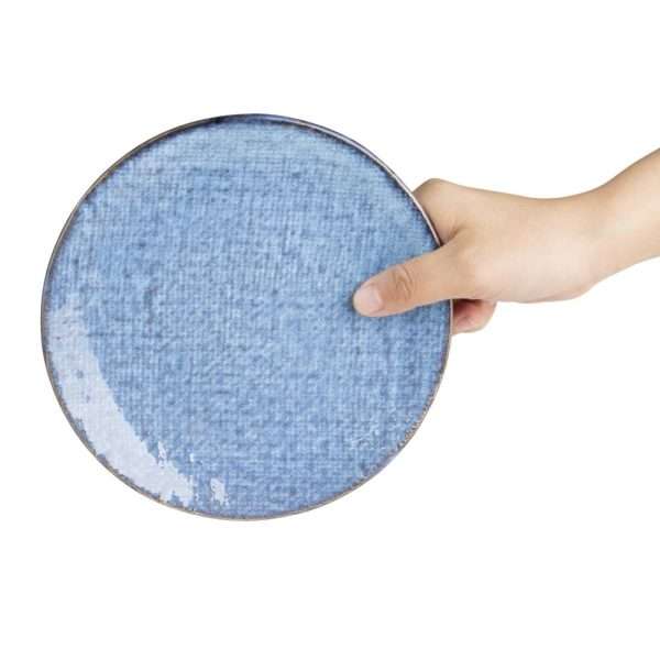 Olympia Denim Blue Coupe Plates 180mm (Pack of 6)