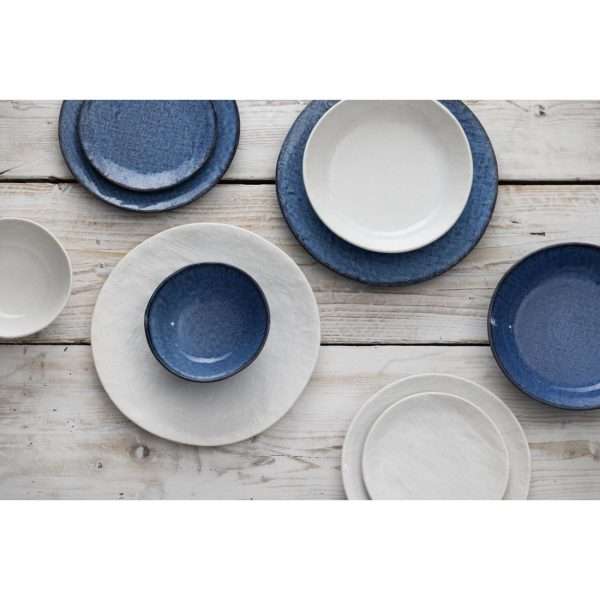 Olympia Denim Blue Coupe Plates 180mm (Pack of 6)