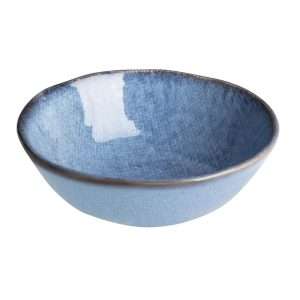 Olympia Denim Blue Coupe Bowls 160mm (Pack of 6)