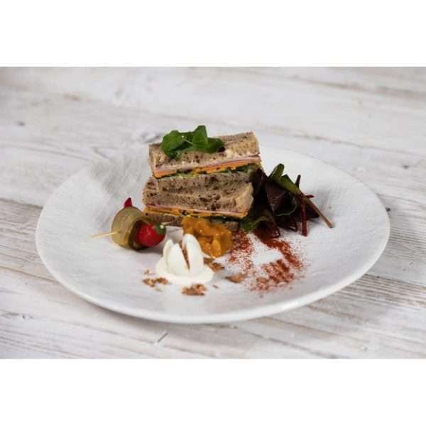 Olympia Denim White Coupe Plates 285mm (Pack of 4)