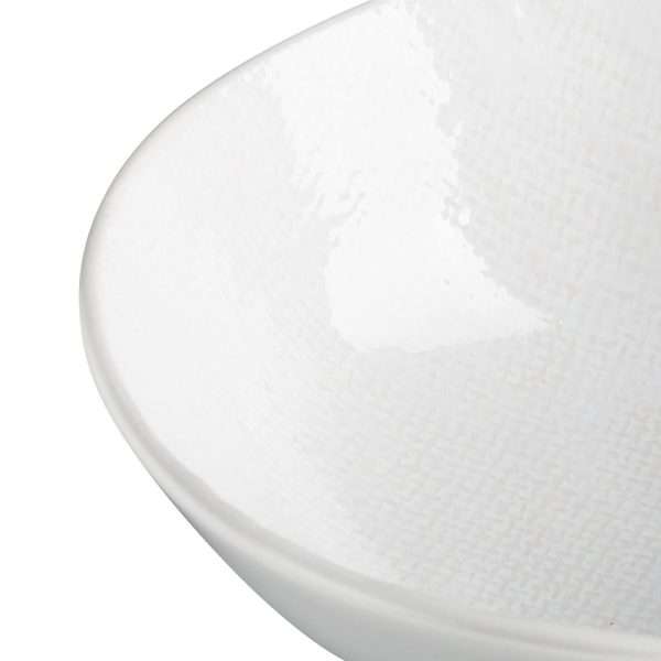 Olympia Denim White Coupe Bowls 160mm (Pack of 6)
