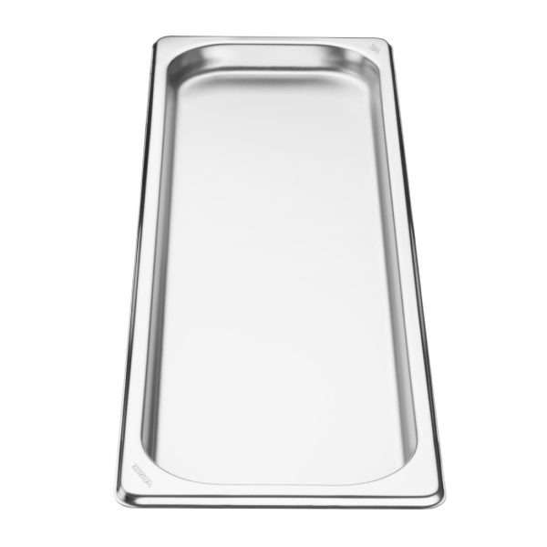Vogue Stainless Steel Gastronorm 2/4 Tray 20mm
