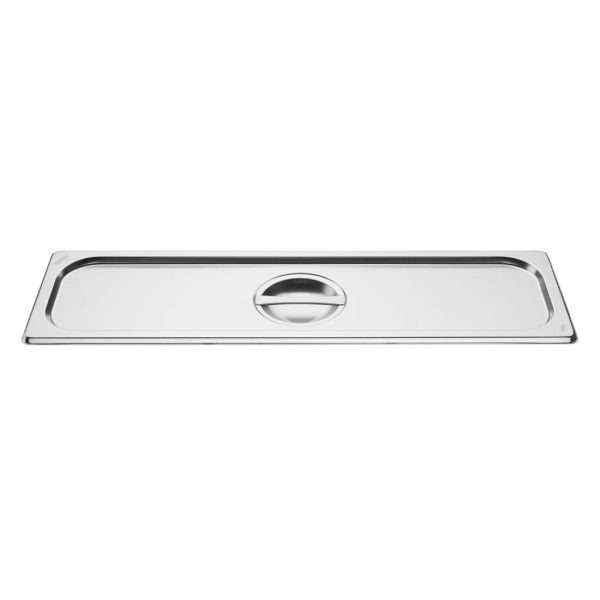 Vogue Stainless Steel Gastronorm 2/4 Lid