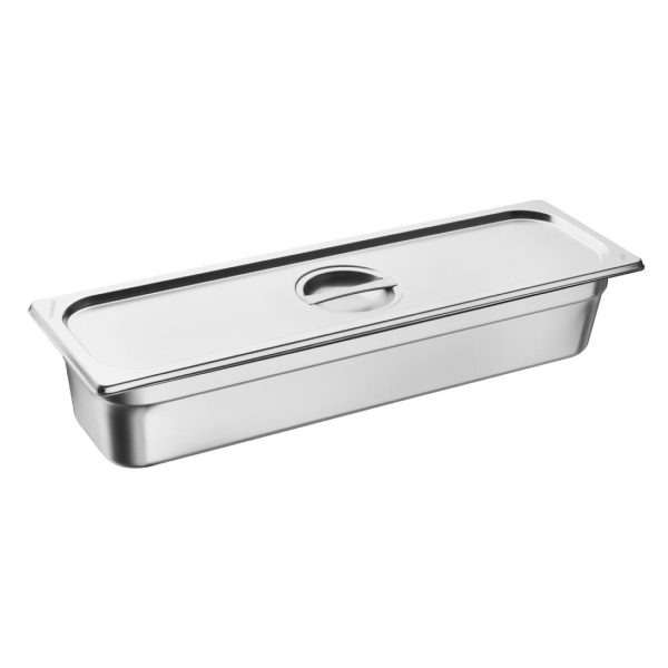 Vogue Stainless Steel Gastronorm 2/4 Lid