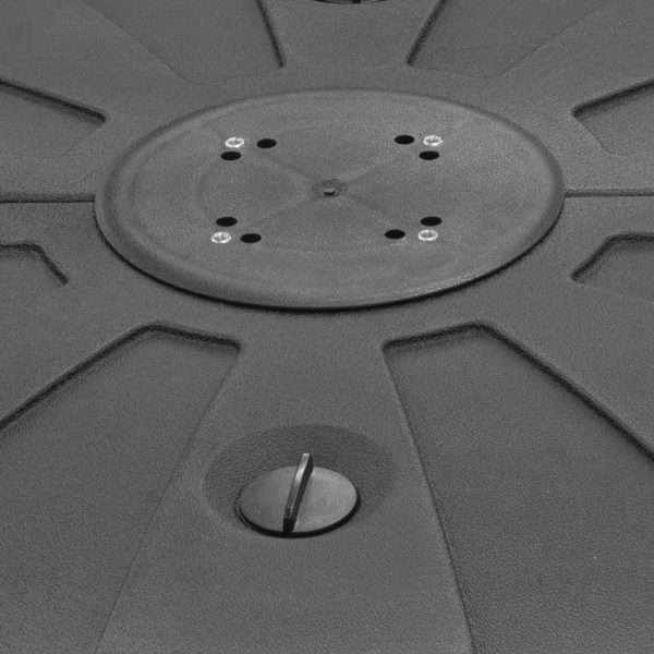Bolero Heavy Duty Water Fill Parasol Base – 100kg (filled)