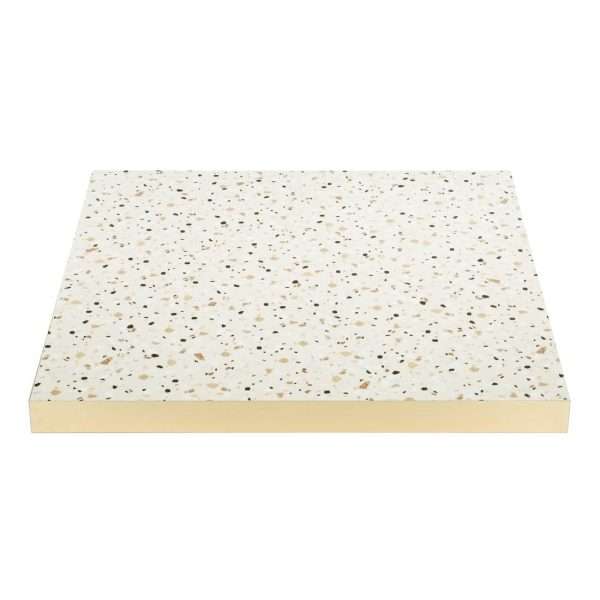 Bolero Terrazzo Style Square Table Top 700x700mm