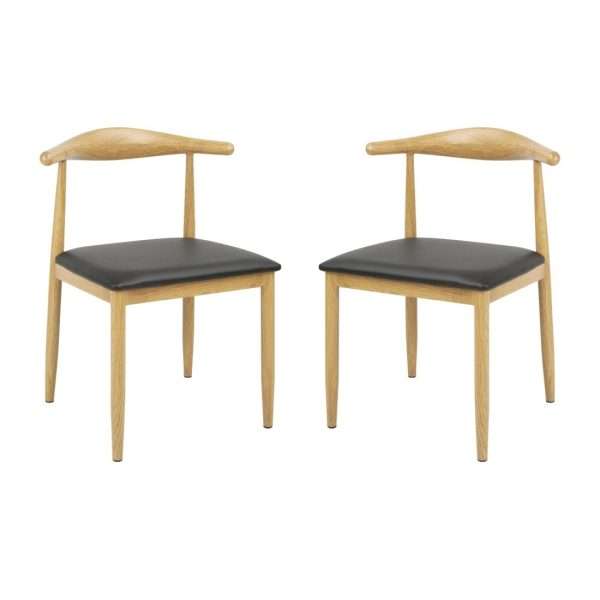 Bolero Camden Padded Interior Chairs (Pack of 2)