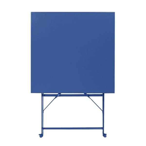 Bolero Perth Pavement Style Square Table Dark Navy