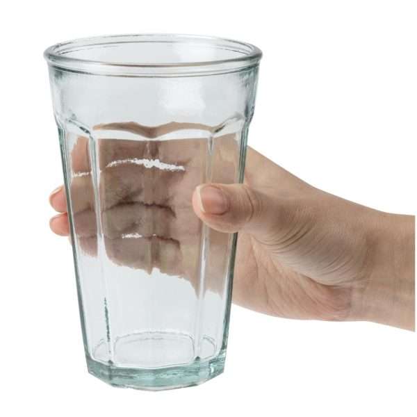 Olympia Recycled Glass Orleans Tumblers 500ml (Pack of 6)