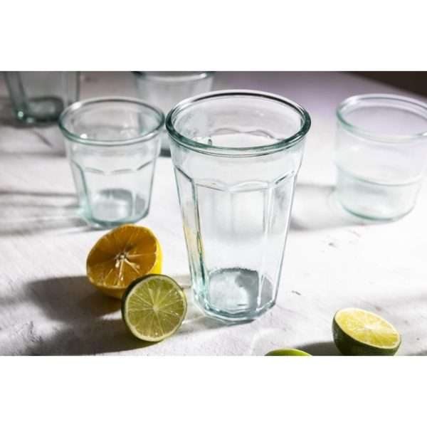 Olympia Recycled Glass Orleans Tumblers 500ml (Pack of 6)